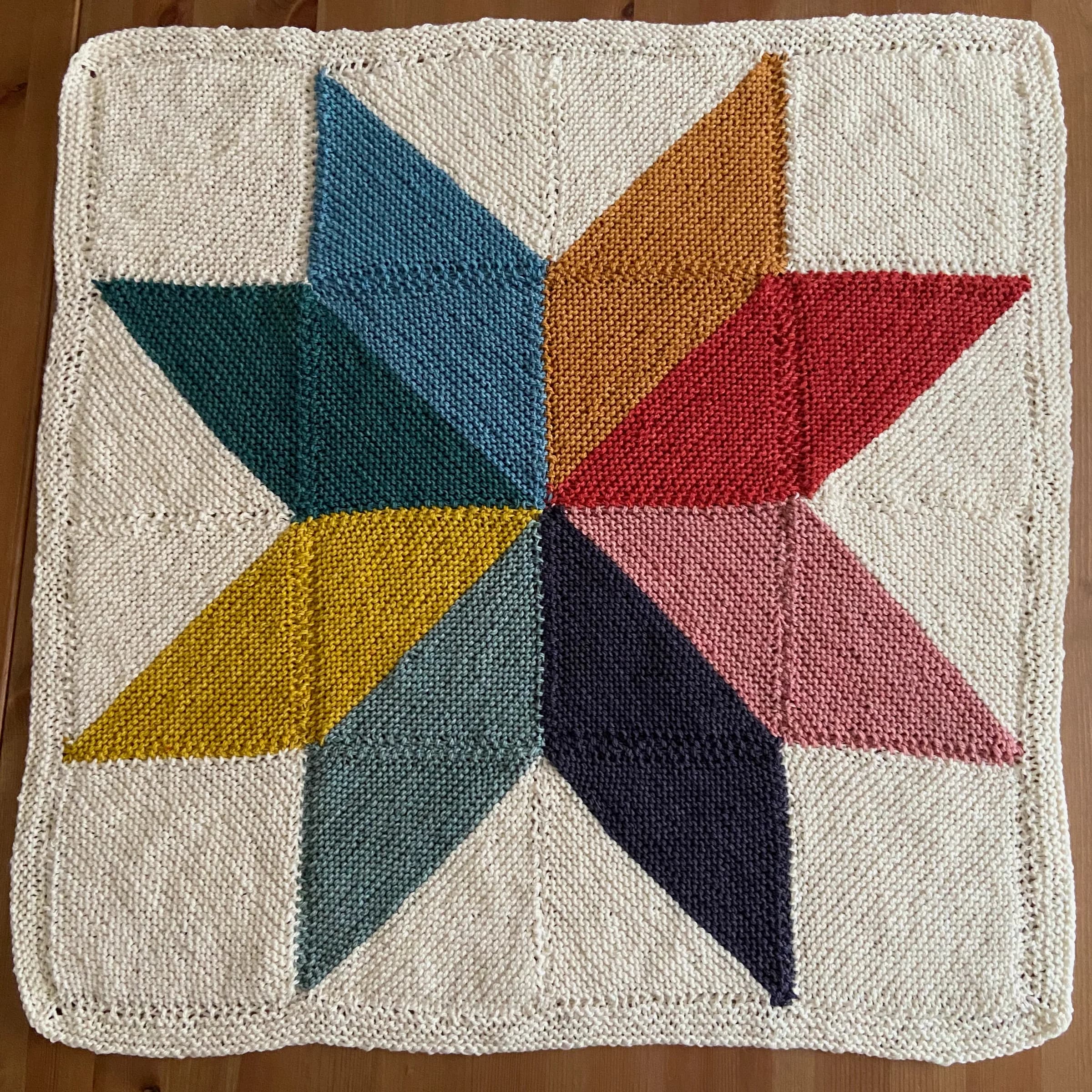 Rainbow Star Blanket